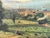 View from the Hill Very well executed and preserved original oil on canvas landscape of a European, English or American...