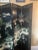 Antique 1920s Chinoiserie floor screen with six panels, each 16" or 96" wide