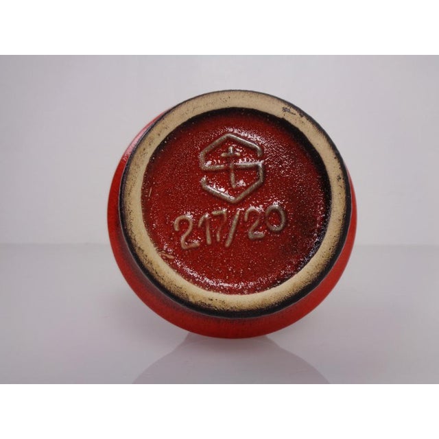 217/20 Ceramic Vase by Cari Zalloni for Steuler Keramik, Germany, 1960s For Sale - Image 15 of 17