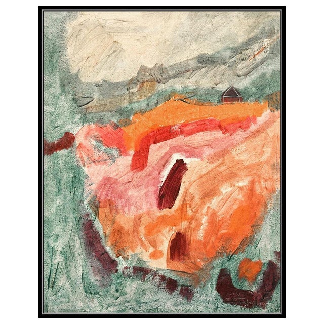 Message us to inquire about custom framing options! (Included for free with every purchase) The artwork here, "The Red...
