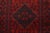 Red Turkmen Runner 2’8” X 9’6” Red Wool Tribal Hand-Knotted Oriental Rug For Sale - Image 8 of 12