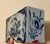 Antique 18th Century English George III Lambeth Delft Blue & White Pottery Flower Brick Circa 1770 For Sale - Image 12 of 16