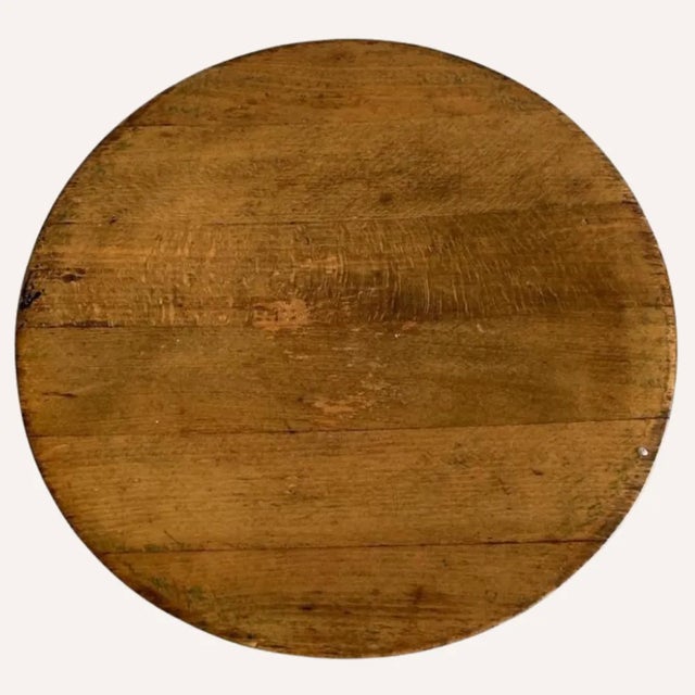 A stunning Dutch Art Deco school, Amsterdam school. This stool is in great condition with normal patina and wear. All the...