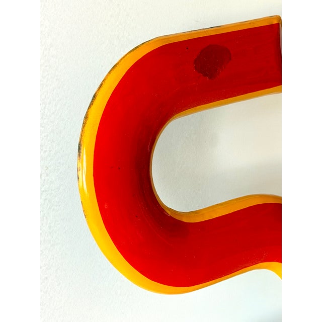 Paint Industrial Enamel Letter S, 1960 For Sale - Image 7 of 11