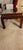 Beautiful and Elegant ROSEWOOD Coffee Table with extra thick beveled Glass Top. Stunning hand-carved solid rosewood...