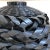 Vintage Black Lacquered Rattan Floor Basket Vase For Sale - Image 10 of 12