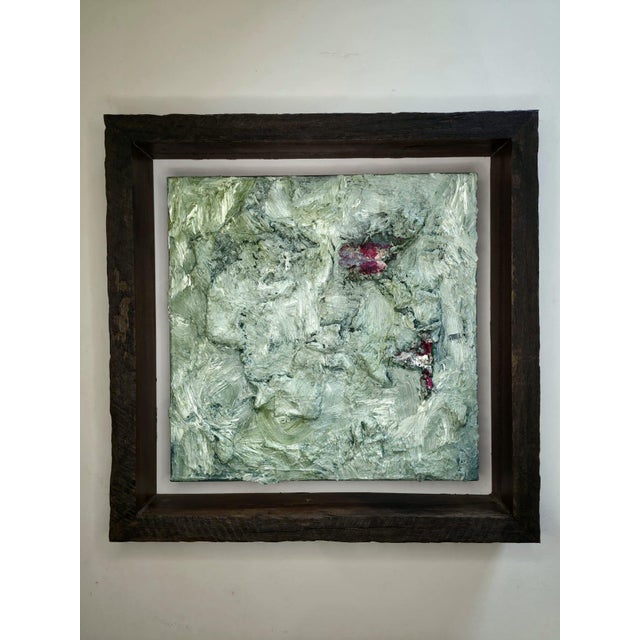 Vin Sculptras, Wounded Faces, 2016, Oil on Canvases, Framed, Set of 2 For Sale - Image 4 of 18