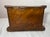 Antique 19th Century English Wood Oak Bronze Inkwell Desk Letter Writing Stand For Sale - Image 10 of 15
