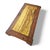 Coffee table Crafted by hand in Italy / This piece features a dark wood tone and an ornate decor theme with 4 faces on the...