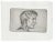 Portrait miniature etching of a man in profile. Unsigned, sheet size 6 5 x inches.