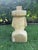 Ceramic Large Vintage Glazed Ceramic Moai Easter Island Head Sculpture For Sale - Image 7 of 12