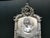 Wood Mid20C Italian Rococo Silver Beech Floor Mirrors-Pair For Sale - Image 7 of 12