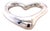 Tiffany & Co. Sterling Silver Elsa Peretti Open Heart Baby Rattle 45.06g For Sale