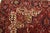 Textile Heriz Rug 9'9'' X 12'6'' Red Wool Vintage Tribal Hand-Knotted Oriental Carpet For Sale - Image 7 of 15