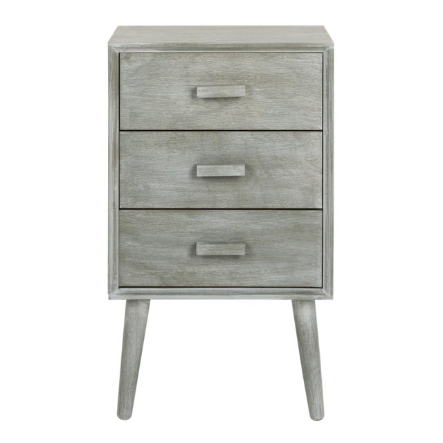 3 Drawer Chest in Slate & Grey For Sale - Image 9 of 9