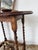 English Antique English Barley-Twist Side Table With Scalloped Top, C. 1900 For Sale - Image 3 of 9