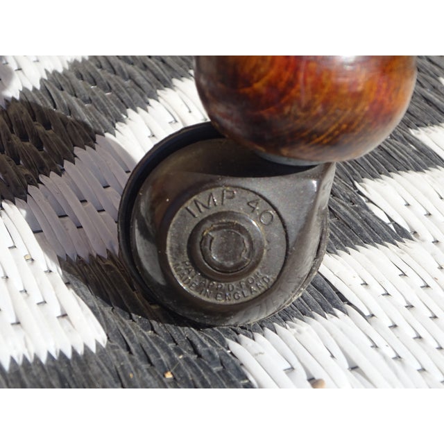Black Kneading Trough on Casters, 1980s For Sale - Image 8 of 18