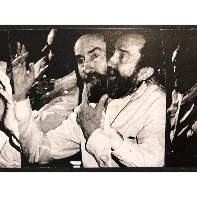 Black Martin Sumers, Vintage Abstract Expressionist Hyman Bloom Photo Collage Assemblage Photograph For Sale - Image 8 of 9