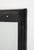 Karl Springer Style Black Goat Skin Wall Mirror With Gold Leaf Accents For Sale - Image 14 of 16
