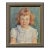 Mid-Century Portrait of a Young Girl With Red Hair For Sale