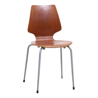 Mid-Century Teak Chair, 1960s For Sale