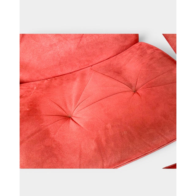 Textile Danish Laxy Lounge Chairs with Ottomans from Skipper Furniture, 1970s, Set of 4 For Sale - Image 7 of 10