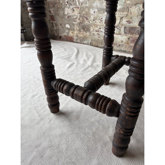 Vintage Spanish Revival Prayer Chairs With Red Velvet Upholstery – Pair For Sale - Image 17 of 18