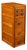 Vintage Quartersawn Card File Cabinet With Card Catalog For Sale