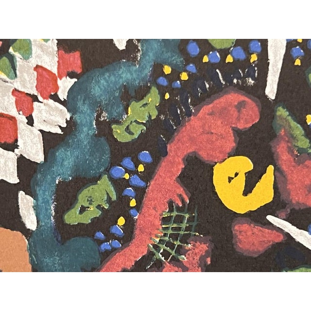 Measures 91 x 57 cm. Lithographic poster. Unframed, shipped in a tube This piece has an attribution mark, I am sure that...