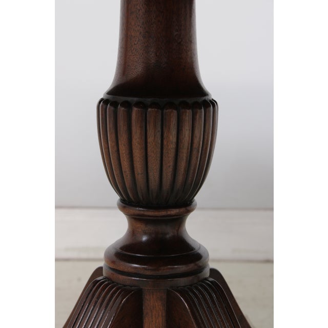 Baker Mahogany Inlaid Banded Dining Room Table For Sale - Image 14 of 16