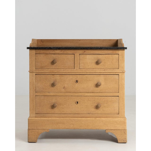 19th Century France Black Wood Chests of Drawers For Sale - Image 9 of 11