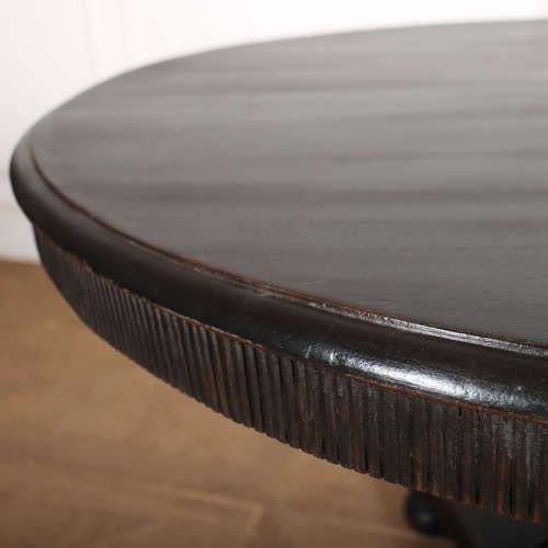 English Painted Breakfast Table For Sale - Image 6 of 7