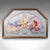 This is a vintage projet d'éventail picture. A French, framed watercolour fan painting by Elisabeth Baptendier-Rastenaeff,...