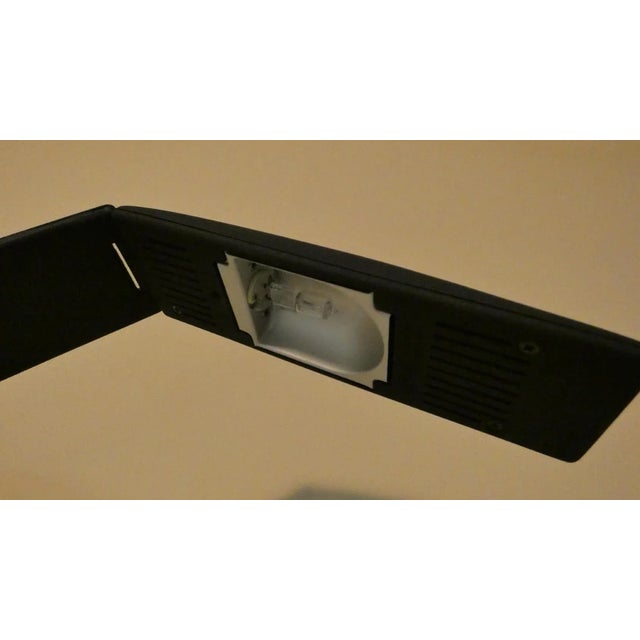 Black Dove Table Lamp by Mario Barbaglia & Marco Colombo for Italiana Luce, 1980, Set of 2 For Sale - Image 8 of 13