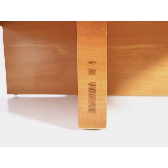 Brown Marquetry Walnut Coffee Table by Jaume Tresserra, 1980s For Sale - Image 8 of 11