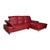 Red Leather Corner Sofa from Willi Schillig For Sale - Image 4 of 18