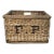 1900s Felix Potin Wicker Wine Crate For Sale