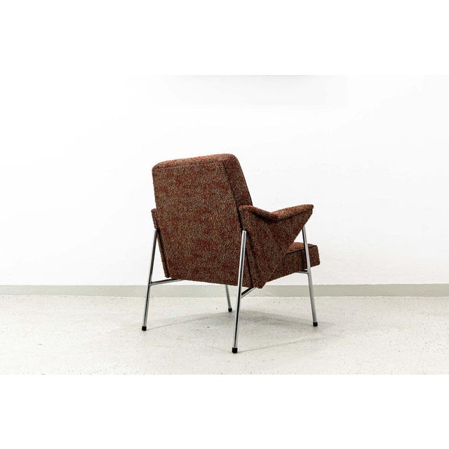 Vintage Metal Lounge Chair, 1960s For Sale - Image 4 of 18