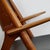 Scandinavian CH28 Chair in Teak and Black Leather by Hans Wegner for Carl Hansen, 1950s For Sale - Image 6 of 15