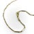 1920s Art Deco Gold Fill Bi-Colored Watch Chain With Dog Clip and Spring Ring For Sale - Image 4 of 8