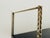Mid-Century Modern Adjustable Brass and Metal Wall-Mounted Shelf, 1960s For Sale - Image 13 of 18
