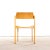 1960s Wide Clean Stacking Blonde Dining Chairs For Sale - Image 9 of 10