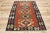 Textile Vintage Persian Shiraz Kilim Rug - 03'09 X 05'07 For Sale - Image 7 of 9