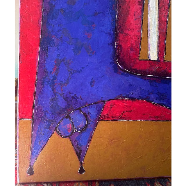 Large Contemporary Painting by Efron Medina, “Bullfighting”. For Sale - Image 9 of 12