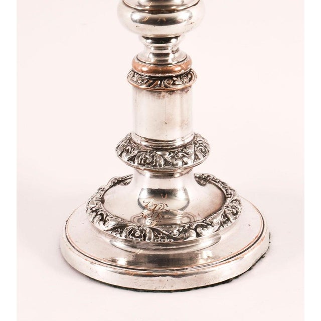 Antique 19th Century George IV Sheffield Telescopic Candleholders, 1825, Set of 2 For Sale - Image 6 of 18