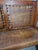 Pair of Antique Architectural Church Pew Benches, Turn of the Century Country Pine Two-Seater Settles For Sale - Image 11 of 16