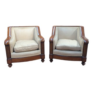 Art Deco Armchairs, 1930s, Set of 2 For Sale