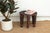 Brown Dark Wood Small Nupe Coffee Table For Sale - Image 8 of 8