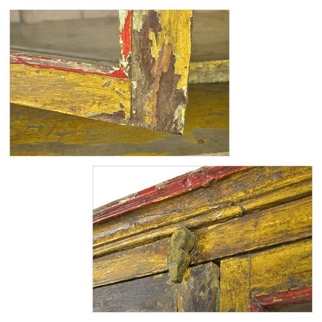 Brown Antique Patinated Workshop Cabinet For Sale - Image 8 of 10