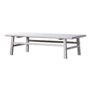 Matthew Izzo Home Rustic Elm Wood Coffee Table